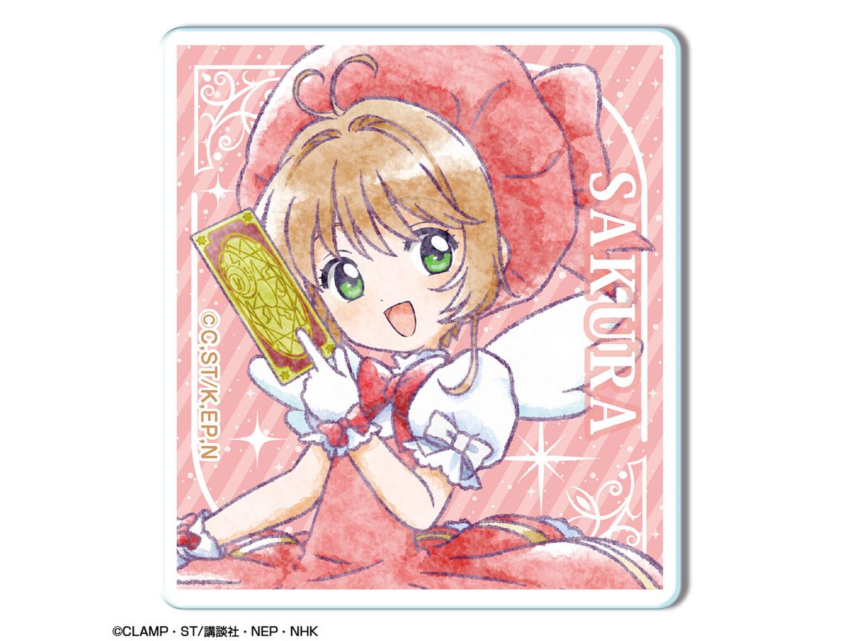 Cardcaptor Sakura Clear Card Edition Acrylic Badge Design 05 (Kinomoto Sakura/E)