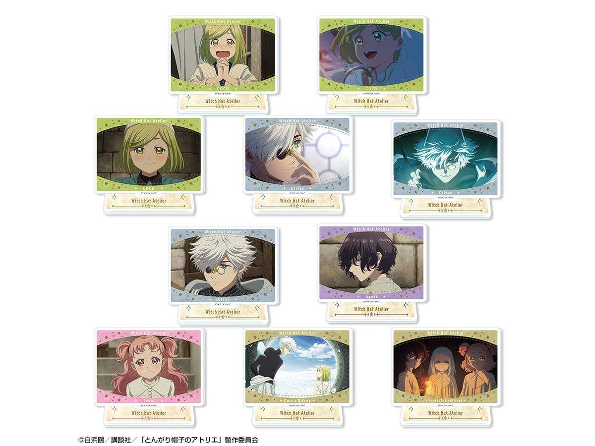 TV Anime Witch Hat Atelier: Trading Acrylic Stand 1Box 10pcs