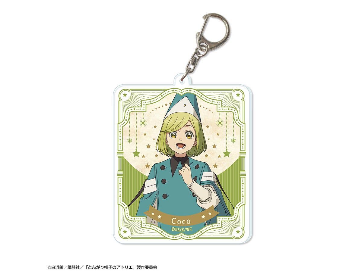 TV Anime Witch Hat Atelier: Big Acrylic Keychain Design 01 (Coco)