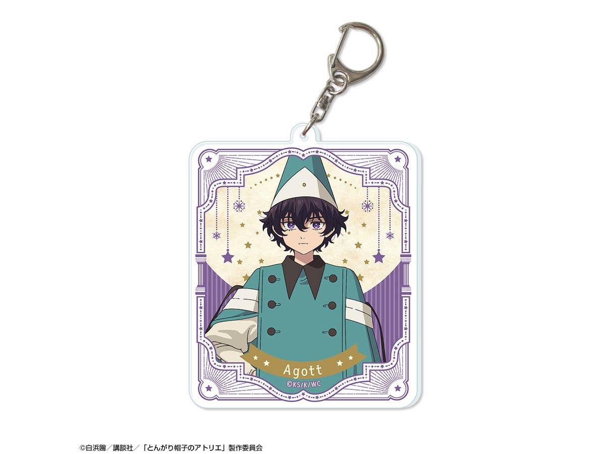 TV Anime Witch Hat Atelier: Big Acrylic Keychain Design 03 (Agott )