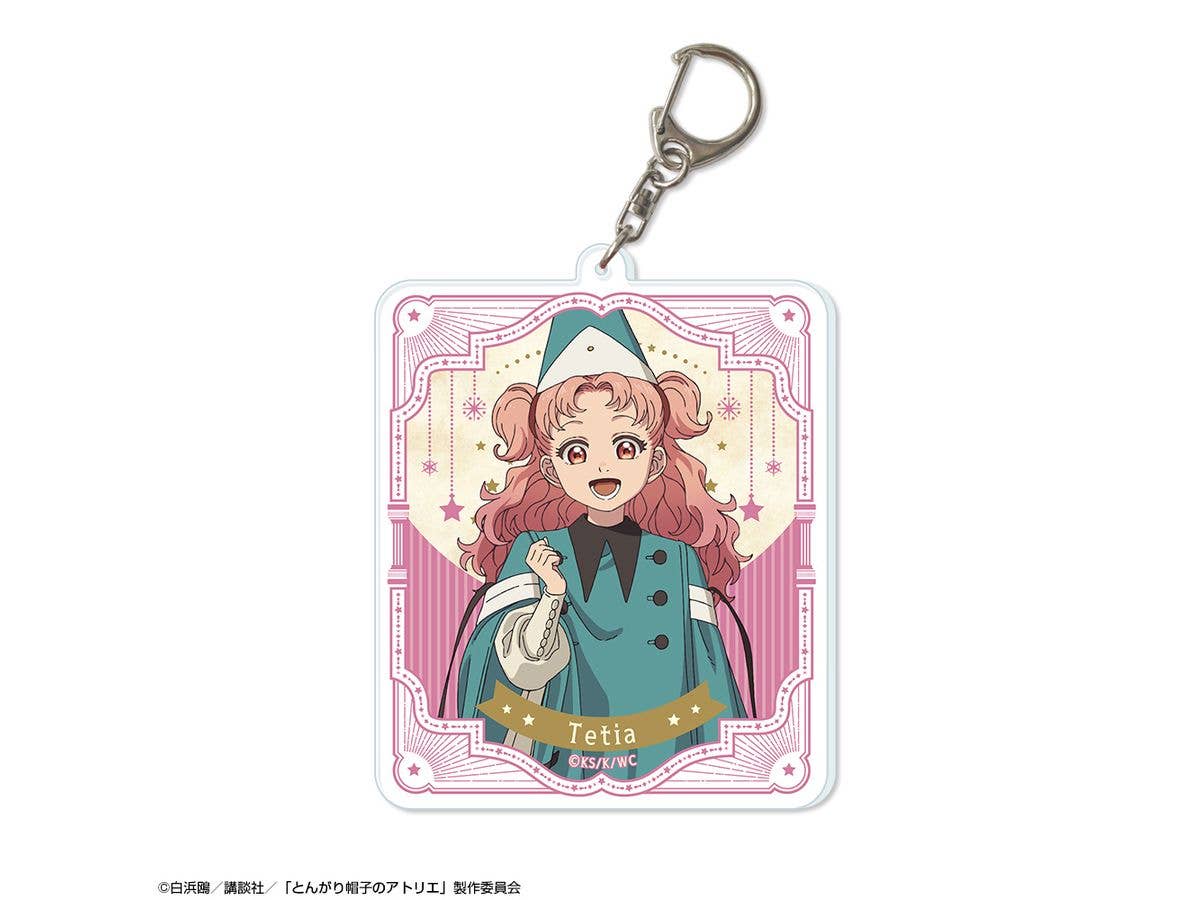 TV Anime Witch Hat Atelier: Big Acrylic Keychain Design 04 (Tetia)