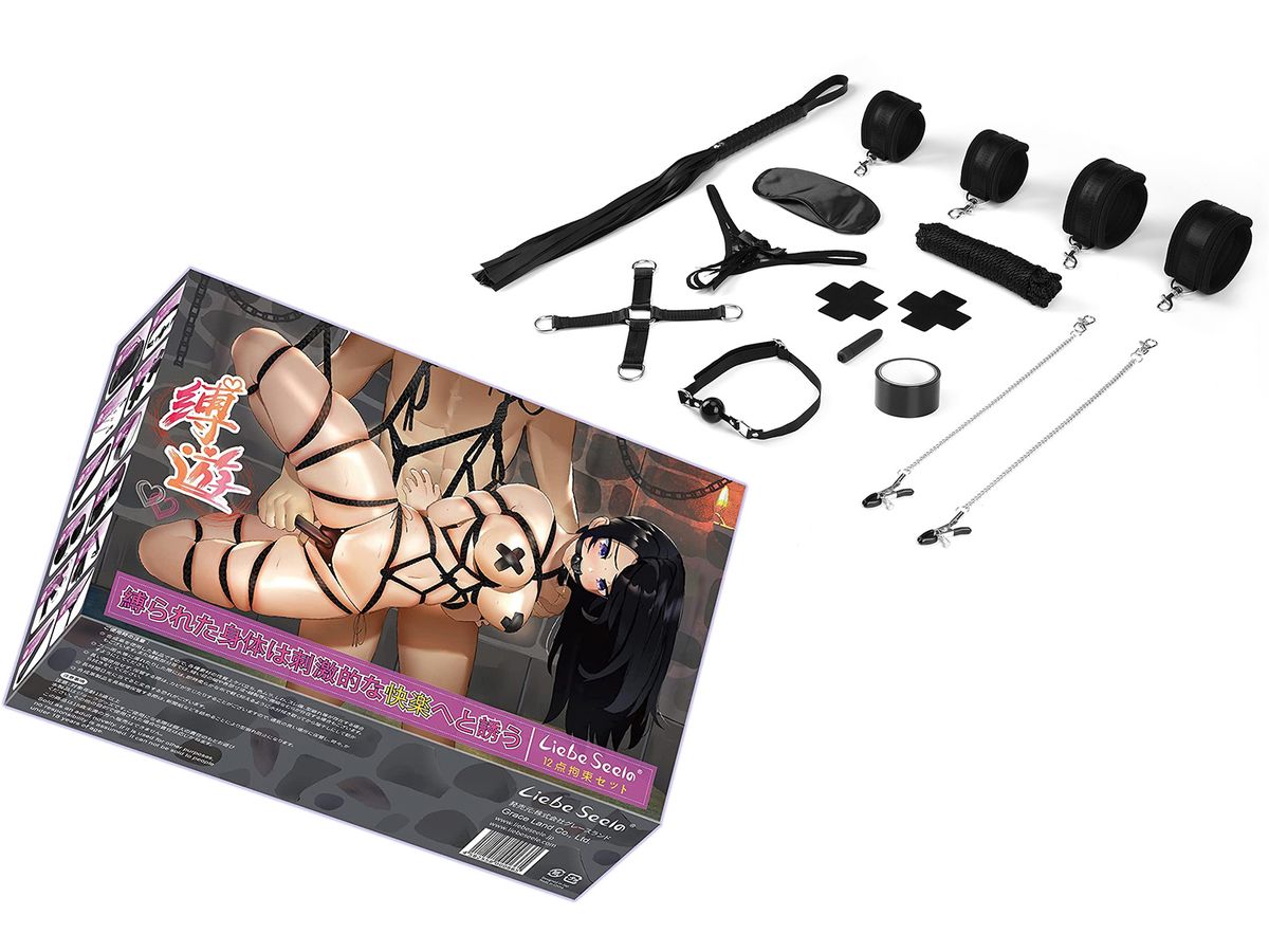 VIVID Bondage Play 12 Piece Set