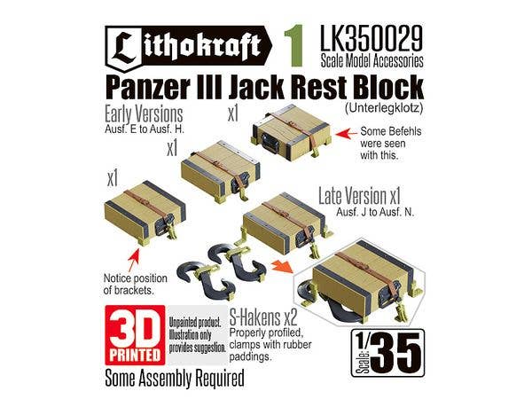 Panzer III Jack Rest Block (Part 1)