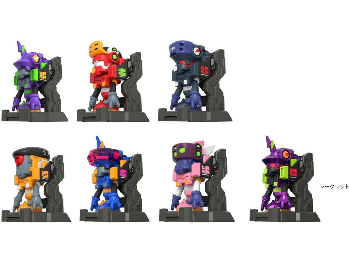 Evangelion x Wasa EVA206 Series Trading Figure 1Box 6pcs