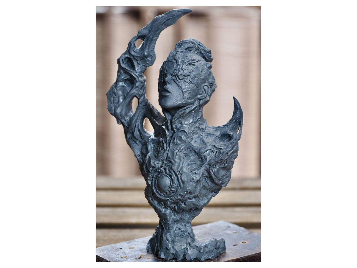 the Beautiful / Bizarre Ones tbbo.EX.001 a portrait of the moon Dark Gray