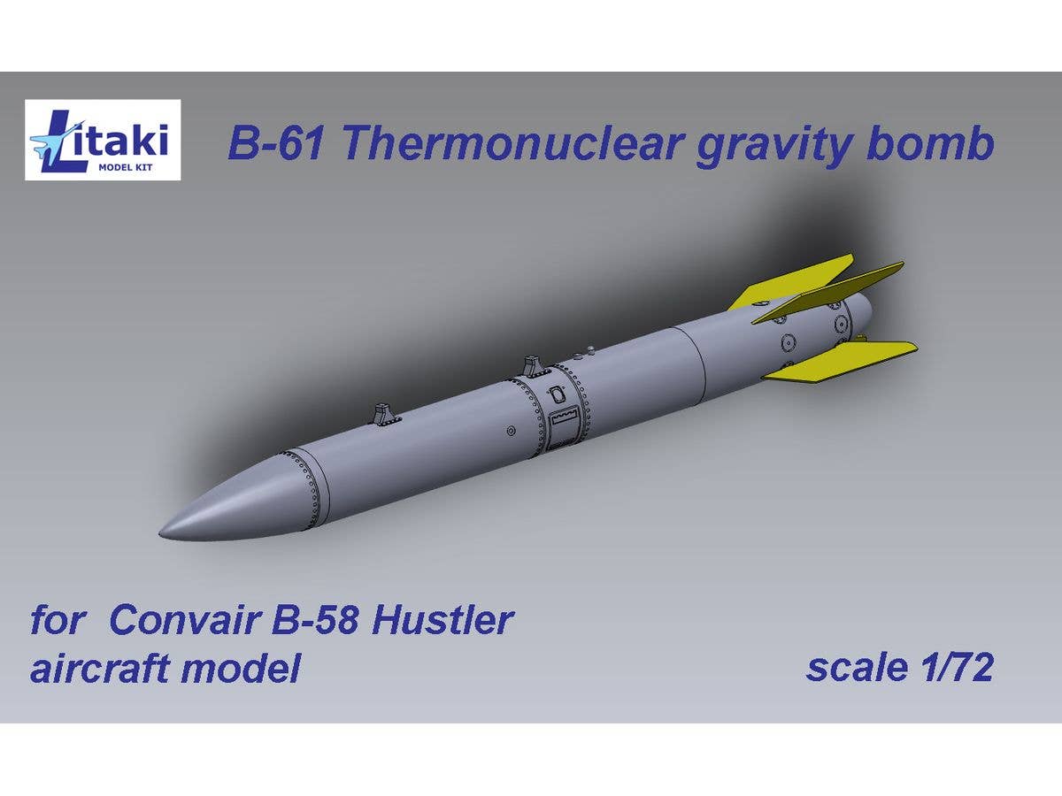 B-61 thermonuclear gravity bomb 4 pcs.
