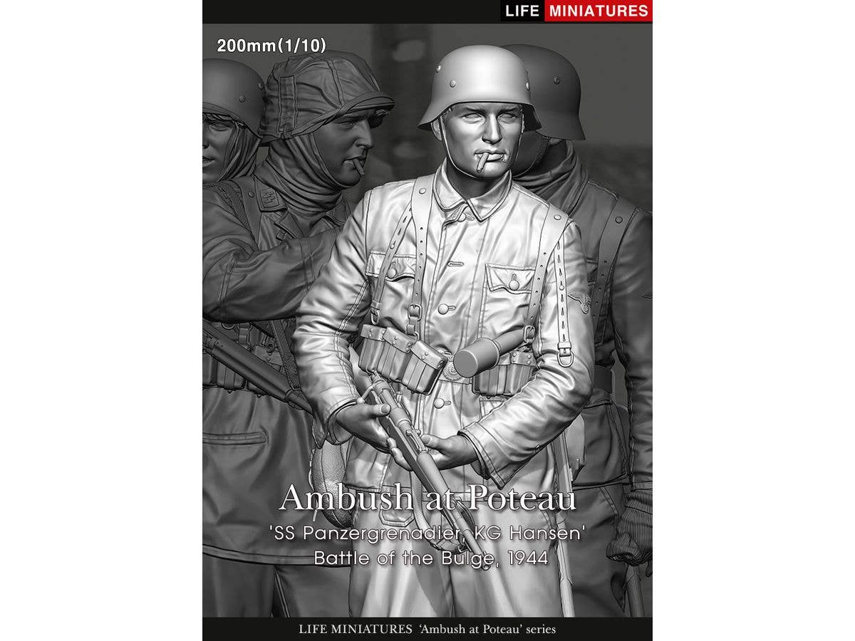 Ambush at Poteau 'SS Panzergrenadier, KG Hansen' Battle of the Bulge, 1944 (Limited To 100pcs)
