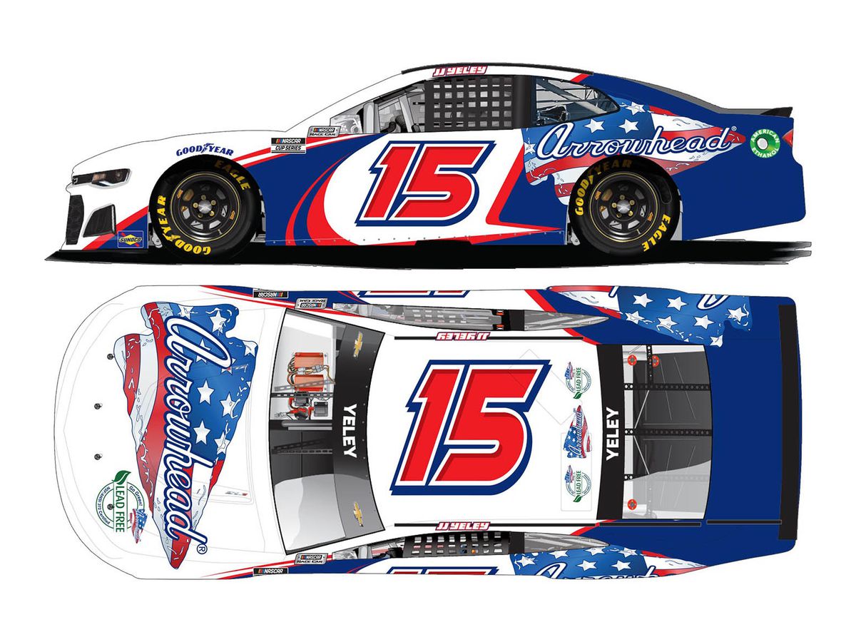 J.J. Jerry # 15 Arrowhead Brass Chevrolet Camaro NASCAR 2021