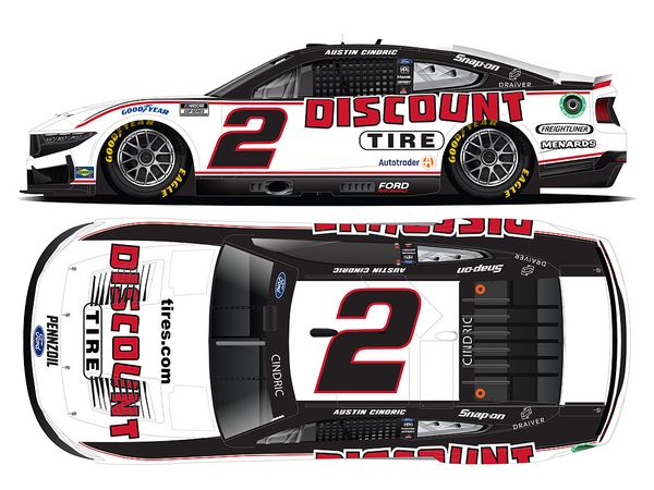 Discount Tires 2025 Ford Mustang Austin Cindric #2