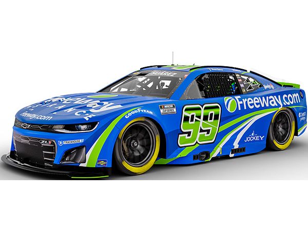 Freeway Insurance Blue 2025 Chevrolet Camaro Zl1 Daniel Suarez #99