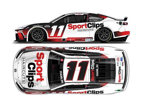 Sports Clips 2025 Toyota Camry Xse Denny Hamlin #11