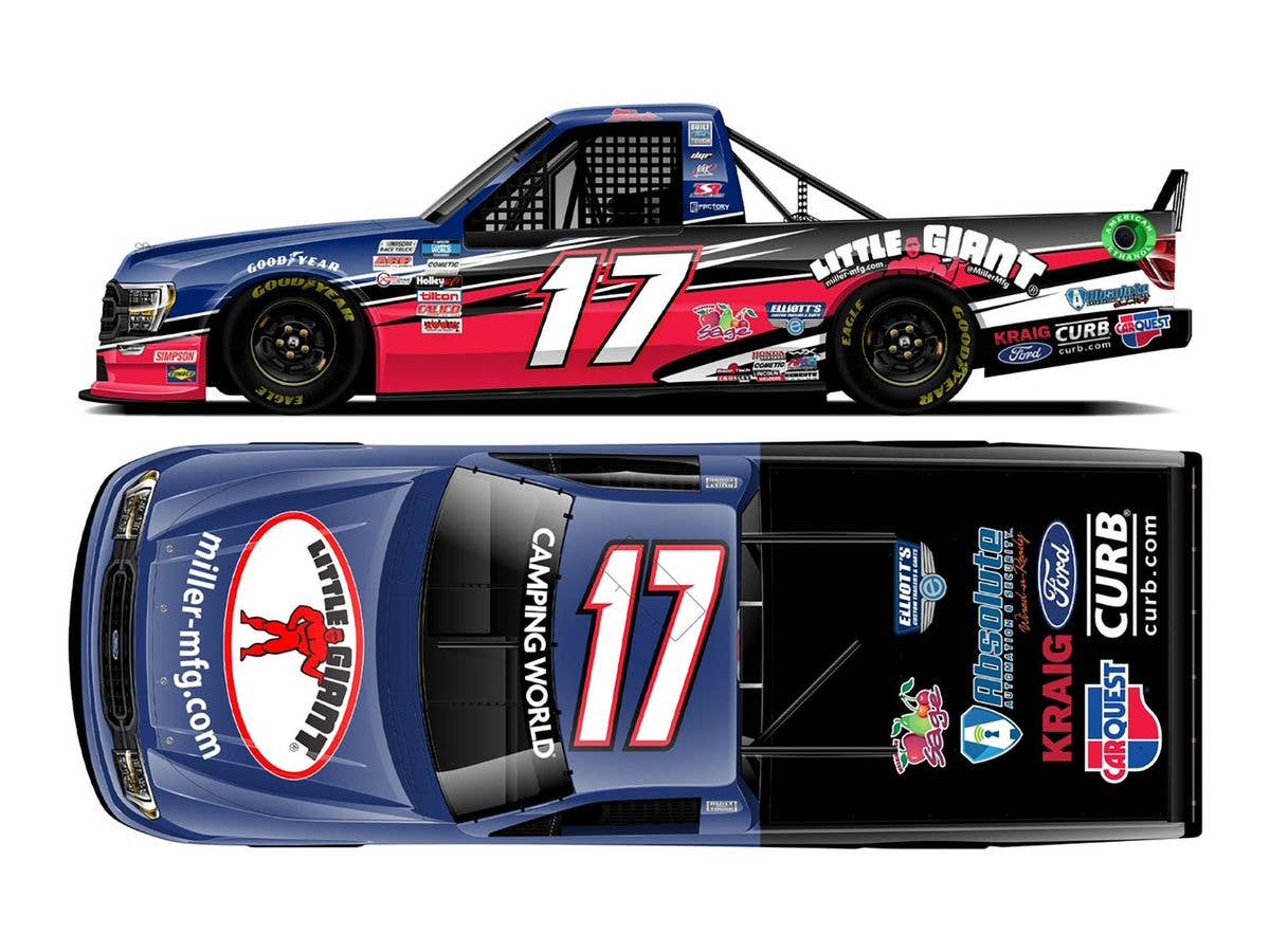 Donny Schatz # 17 Little Giant Ford F-150 NASCAR Camping World Track Series 2021