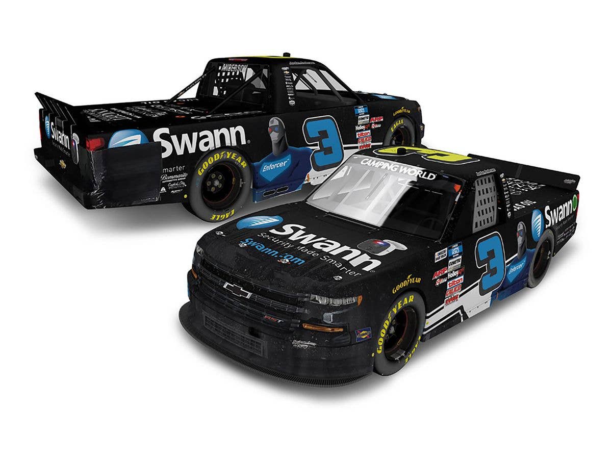 Jordan Anderson # 3 Swann Security Chevrolet Silverado NASCAR Daytona International Speedway Camping World Track Series 2021