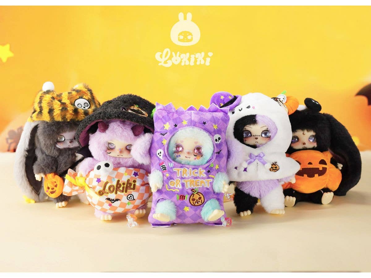 LOKIKI Let's Play Pranks Together! Series Trading Plush 1Box 4pcs