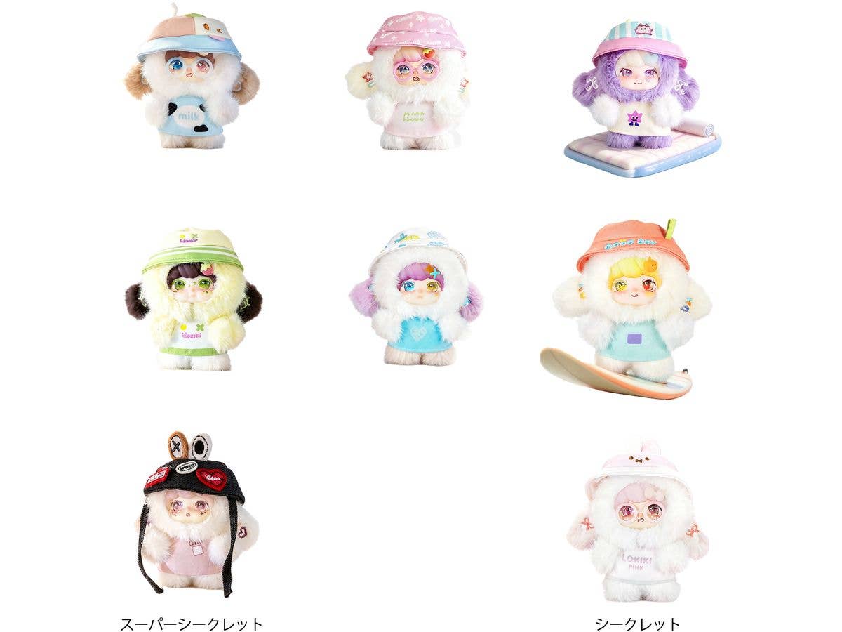 LOKIKI Oceanic Diary Series Trading Plush 1Box 6pcs