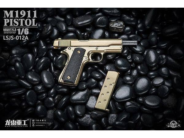 LS-JS012A Die-cast M1911 Pistol A (Rose Gold)