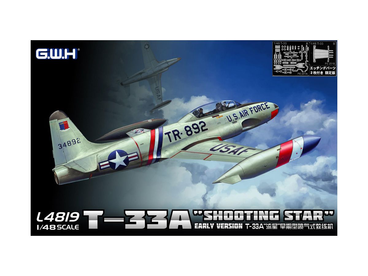T-33A Shooting Star Trainer Early Version with Photo-Etched Parts