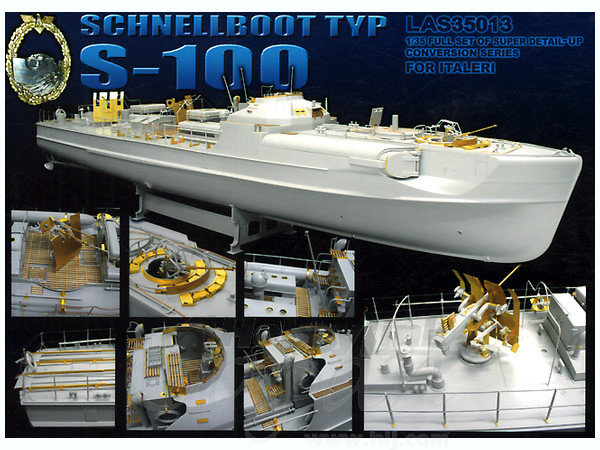 WWII German Navy Schnellboot Typ S-100