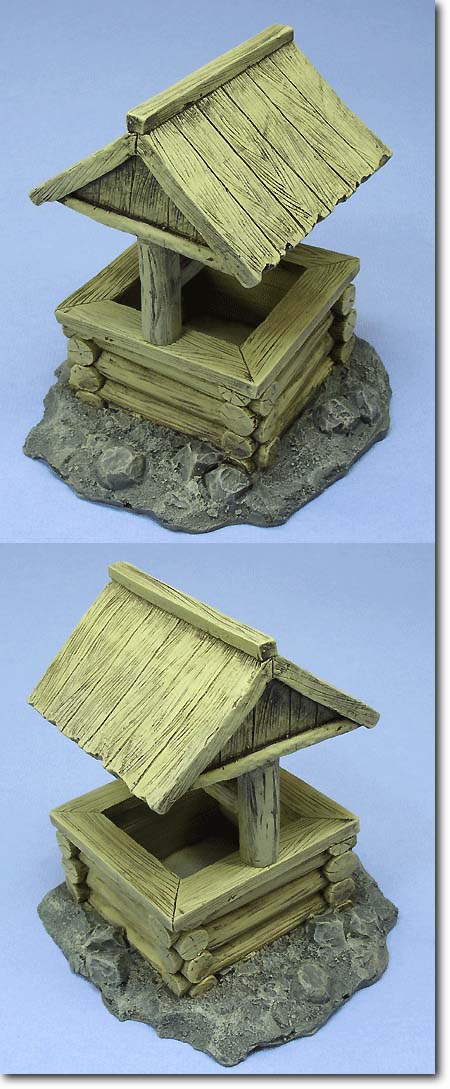 Russian Country Wooden Well