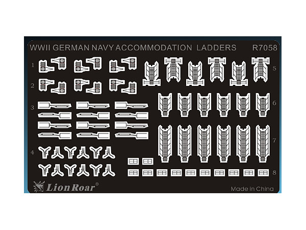 WWII Germany Navy Accommodation Ladders