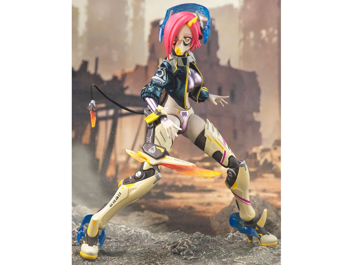 Armed Battle Angels Series ABA-001 Phantom Blade Shiran (Blade Violet)