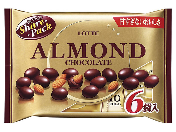 Almond Chocolate Share Pack 141g