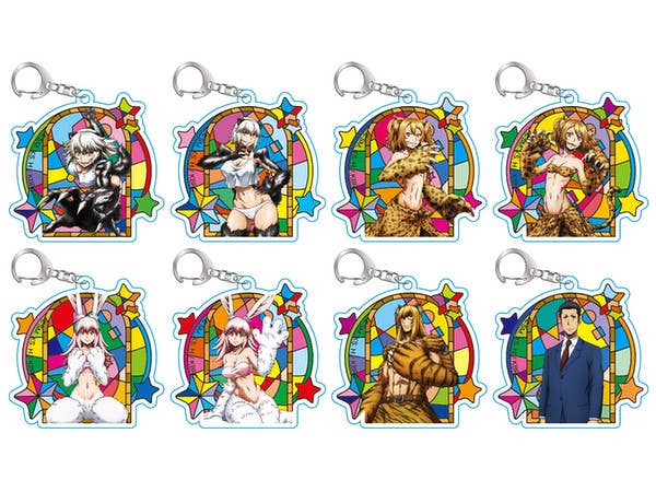 Killing Bites: Tobi-Chara Trading Acrylic Keychain: 1Box (8pcs)