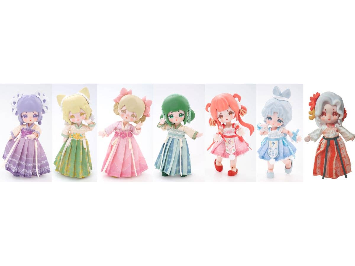 YUNLAI Dim Sum Series Trading Doll: 1Box (6pcs)