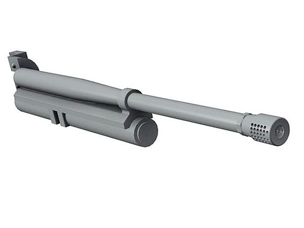 British LRDG Ford F30 Gun Truck 37mm Barrel 3D Parts