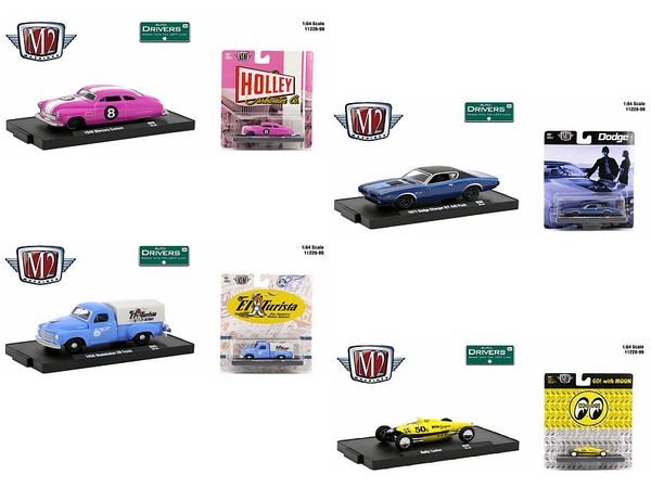 M2 Machines Drivers Release 99: 1Box (4pcs)