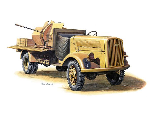 Opel Blitz w/Flak 38 Afrika Korps