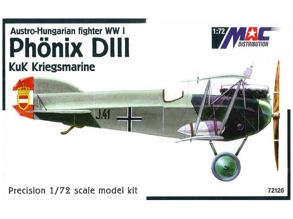 Austro-Hungarian Fighter WWI Phoenix D.III KuK Kriegsmarine
