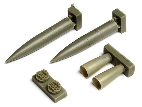 Rocket Pod m/57 for J32B Lansen & J35 Draken (2pcs)