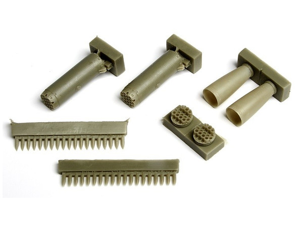 Rocket Pod m/57 without Front Cover for J32B Lansen & J35 Draken (2pcs)