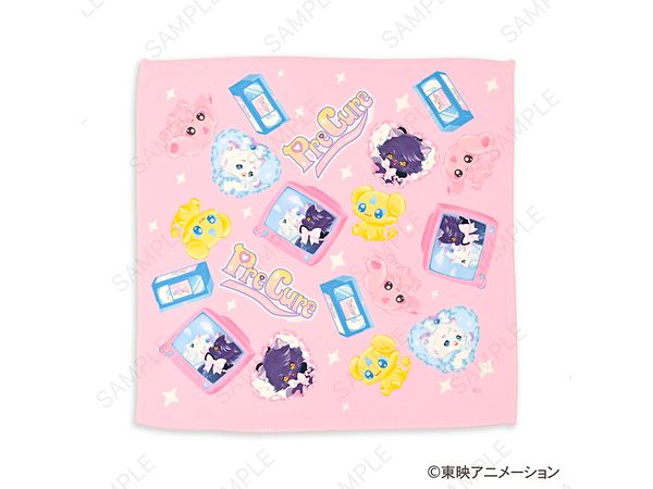 Pretty Cure: Ms Lutra Collaboration Hand Towel (Allover Pattern)