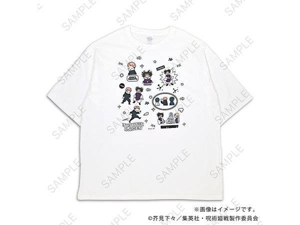 Jujutsu Kaisen: Bizneez Big T-Shirt C (Itadori, Choso, Tsukumo, Tengen)