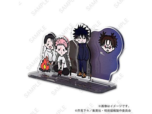 Jujutsu Kaisen: Bizniz Acrylic Diorama A (Itadori, Fushiguro, Yuta, Choso)