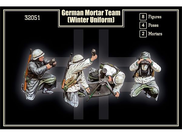 WWII German Mortar Team (winter uniform)