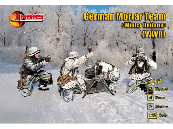 WWII German Mortar Team (winter uniform)