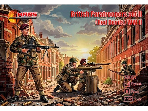 WWII British Paratroopers set II Red Devils
