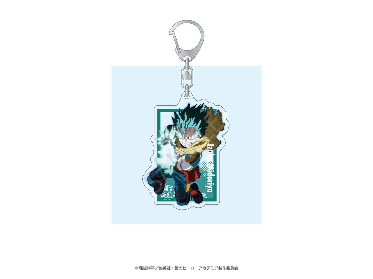 My Hero Academia Life-size Acrylic Keychain 01 Izuku Midoriya