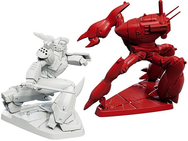 PLAMAX MF-71 minimum factory Ingram & Crab-Man High Leg: Labor Color Ver. (Patlabor)