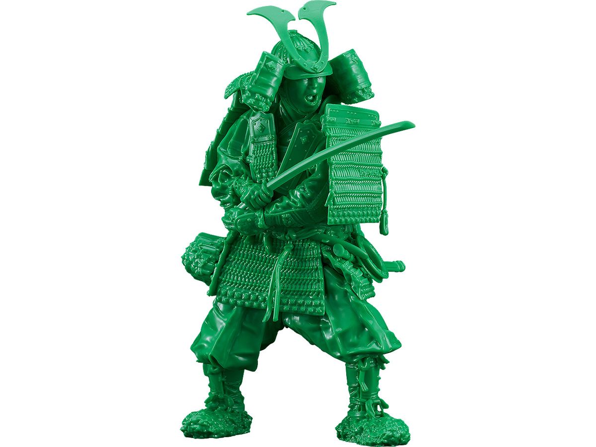 PLAMAX Kamakura Period Armored Warrior: Green Color Edition