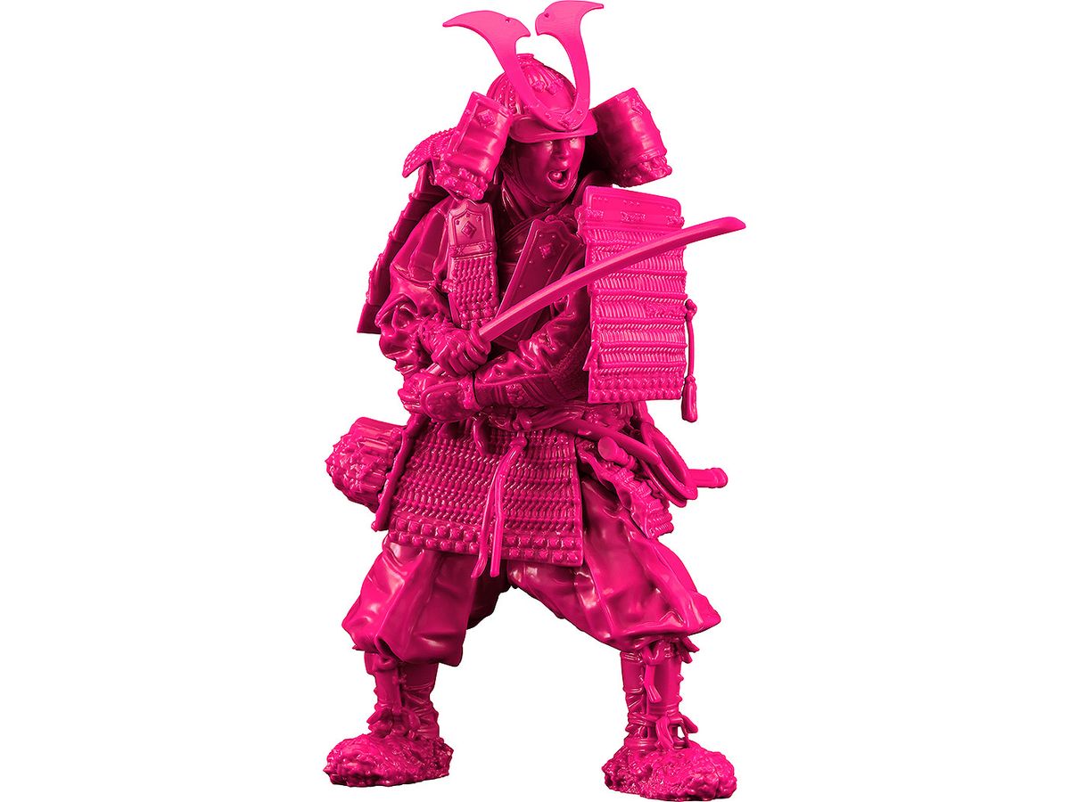 PLAMAX Kamakura Period Armored Warrior: Pink Color Edition