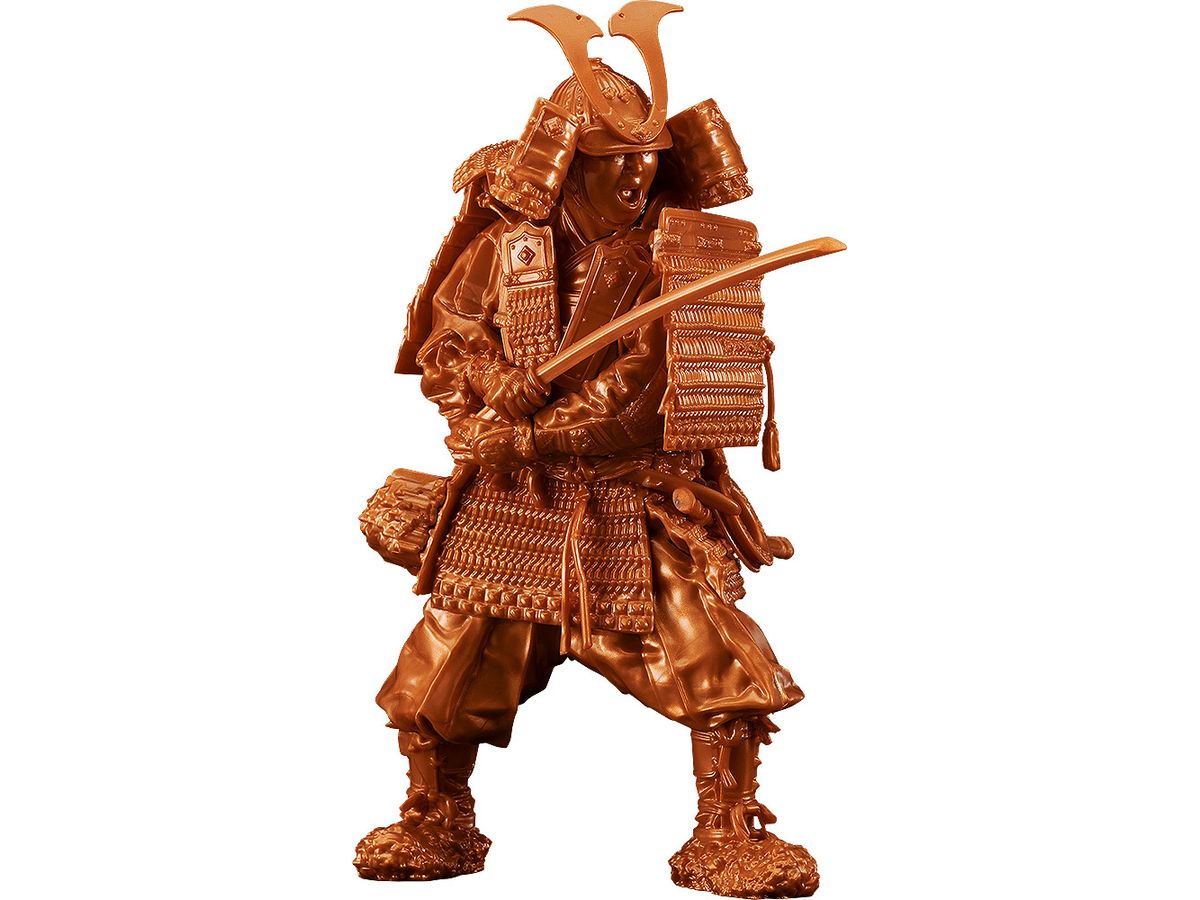 PLAMAX Kamakura Period Armored Warrior: Copper Color Edition