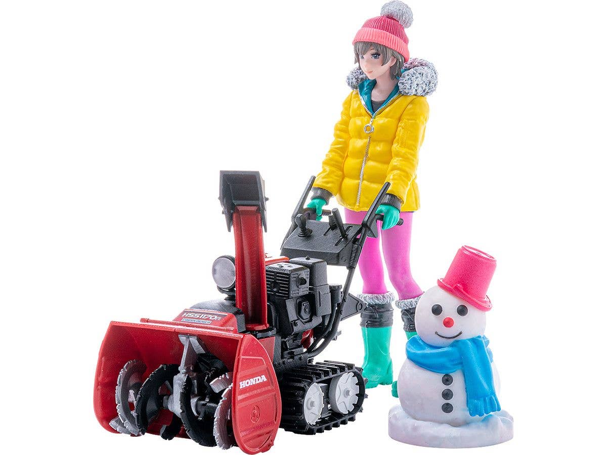 PLAMAX MF-62: minimum factory Minori with Honda Small Snow Plow HSS1170n (JX) (Rerelease)