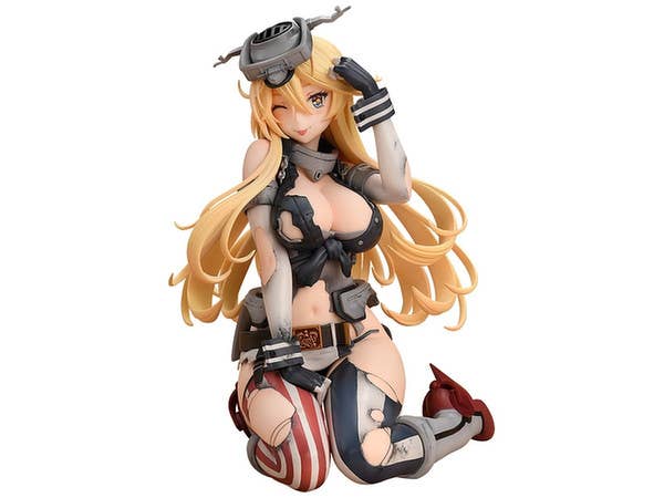 Kantai Collection -KanColle-: Iowa Half-Damaged Light Armament Ver. PVC