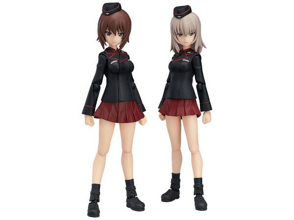 figma Maho Nishizumi & Erika Itsumi Set (Girls und Panzer der Film)