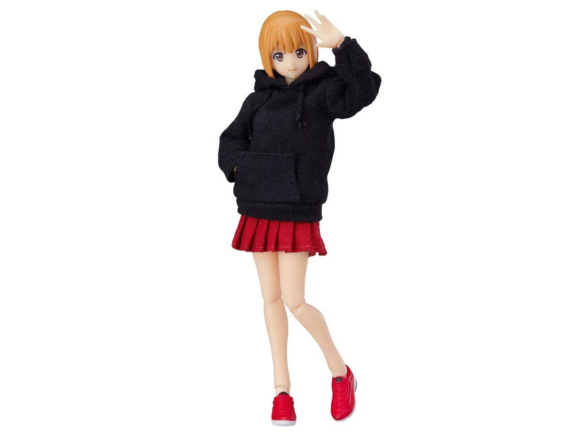 figma Female Body (Emily) with Hoodie Outfit (figma Styles)
