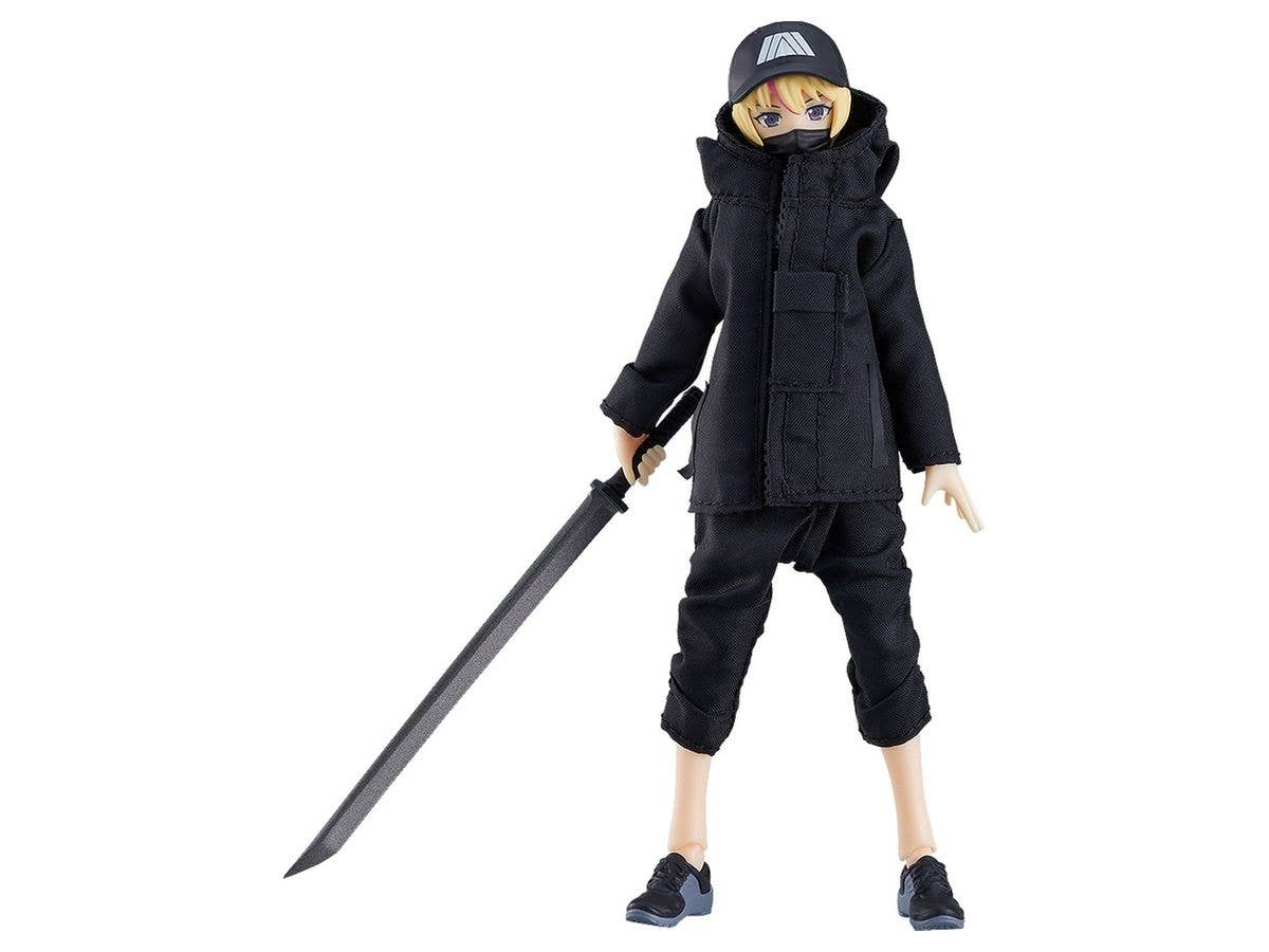 figma Female Body (Yuki) with Techwear Outfit